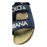 Dolce & Gabbana Sandali Tinta Unita con Strappi per Bambino DA5200 BLU DOLCE & GABBANA 