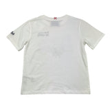 SAINT BARTH t-shirt girocollo tinta unita con stampa Bianco per Bambino 0652I BIANCO SAINT BARTH 