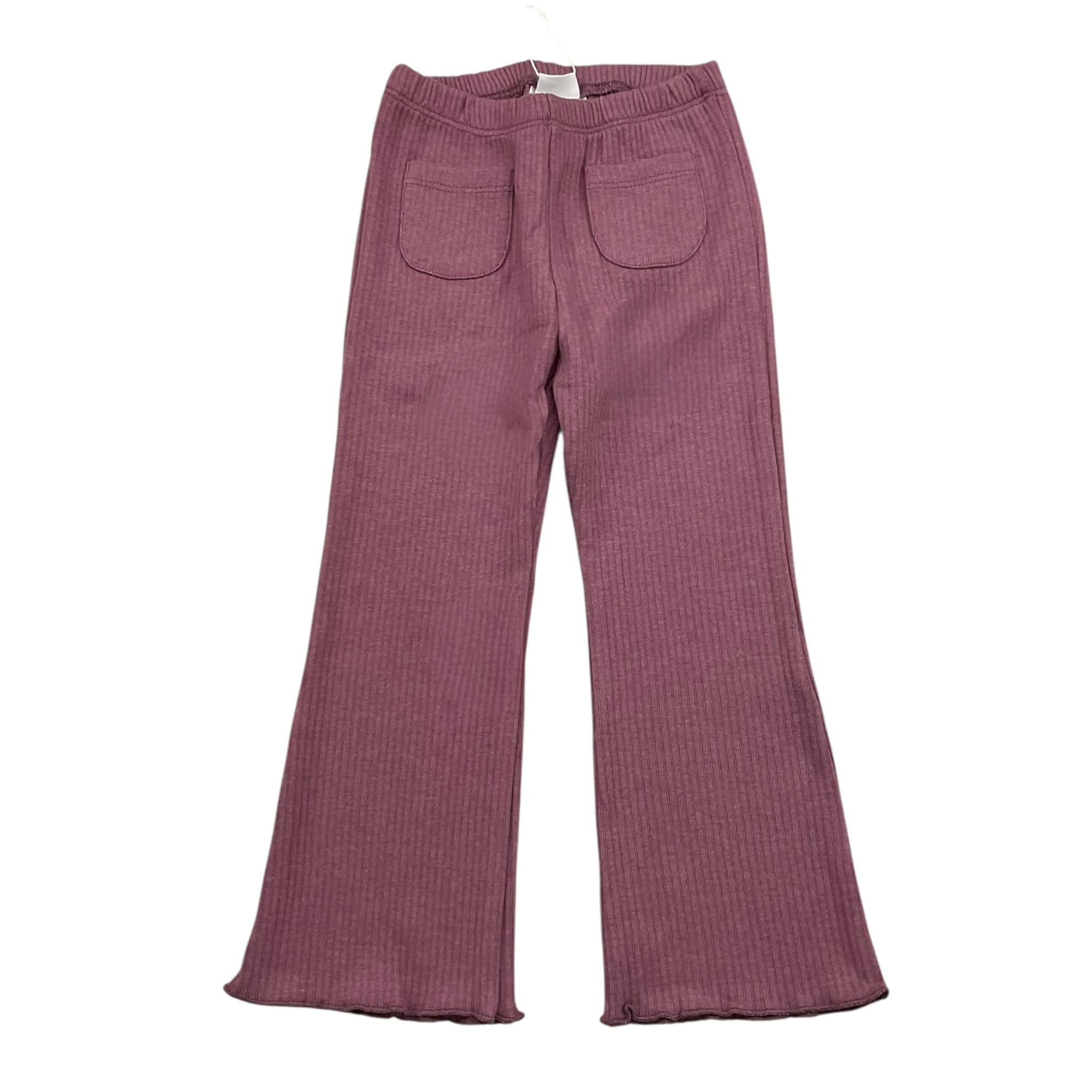 MAYORAL pantalone tinta unita modello a zampa Glicine per Bambina 2704 GLICINE MAYORAL 