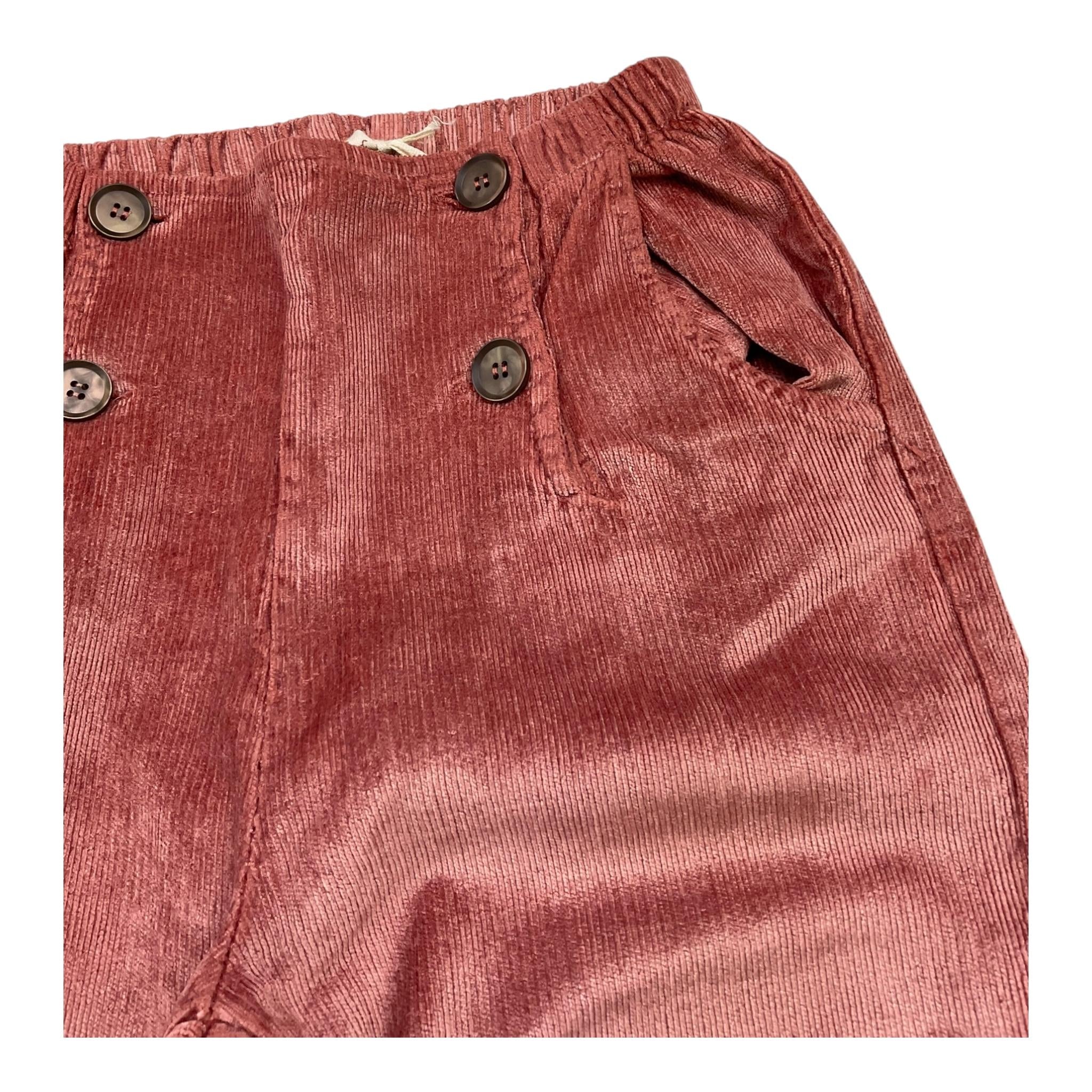 ZHOE & TOBIAH pantalone tinta unita con elastico in vita Rosa per Bambina PJK9 ROSA ZHOE & TOBIAH 