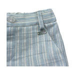 Le Bebe Bermuda Fantasia A Righe con Elastico In Vita per Neonato LBB5378 AZZURRO LE BEBE 