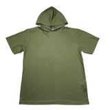 Paolo Pecora T-Shirt Tinta Unita con Cappuccio per Bambino PP4063 VERDE PAOLO PECORA 