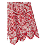 Stella Mccartney Short Biclore Fantasia Cuori Bianco/Rosso Per Bambina
