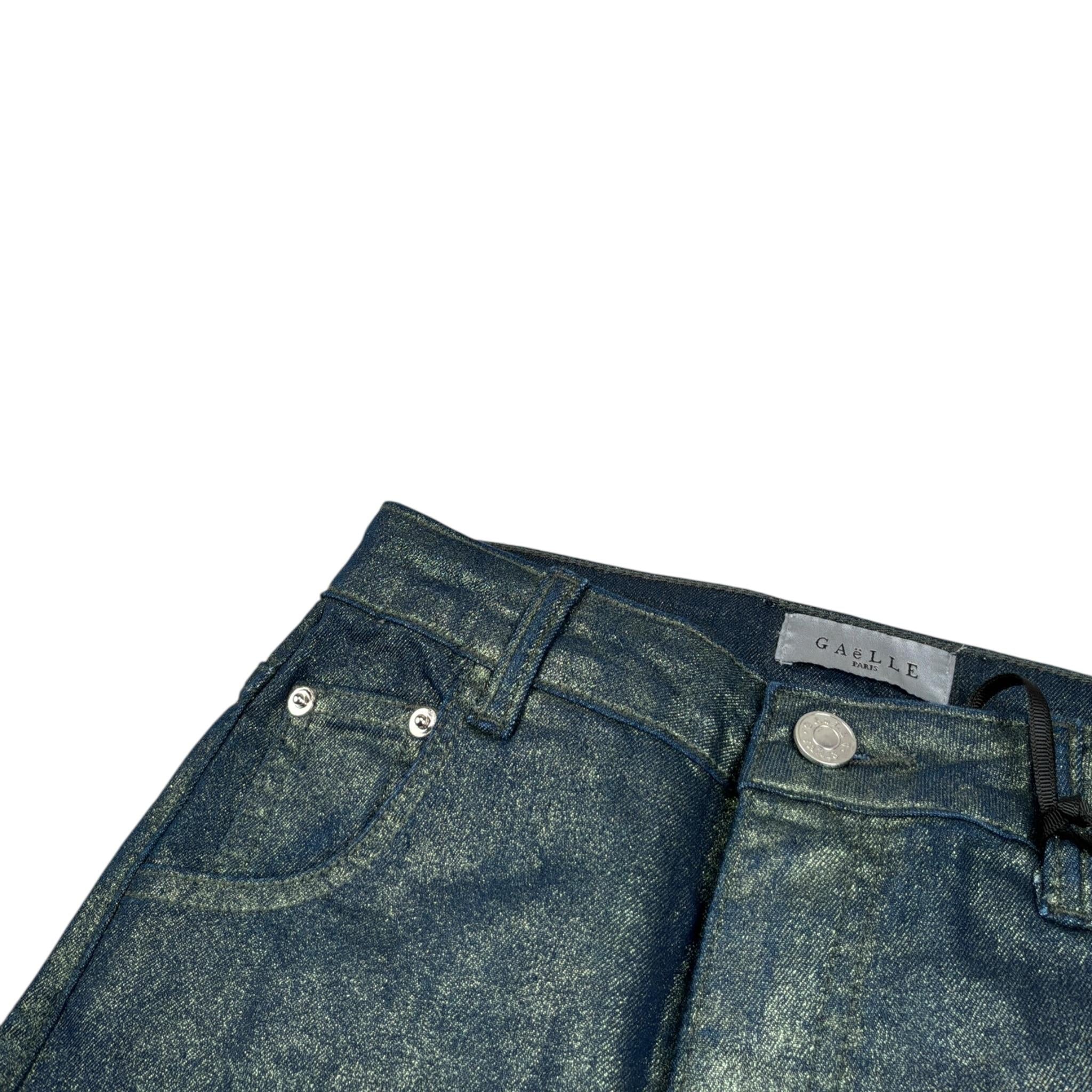 Gaelle Jeans tinta unita con Girovita Regolabile Blu per Bambina 2745PD00489 BLU GAELLE 