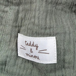 Teddy E Minou Cappello Tinta Unita Modello Pescatore per Neonato E25AC029C0070 VERDE TEDDY E MINOU 