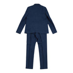 Fay Completo Tinta Unita 2 Pezzi Pantalone-Giacca Fantasia A Righe per Bambino FW3P30 BLU FAY 