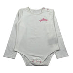 John Richmond Body Manica Lunga tinta unita con Logo Panna per Bambina RIA23096VE PANNA JOHN RICHMOND 
