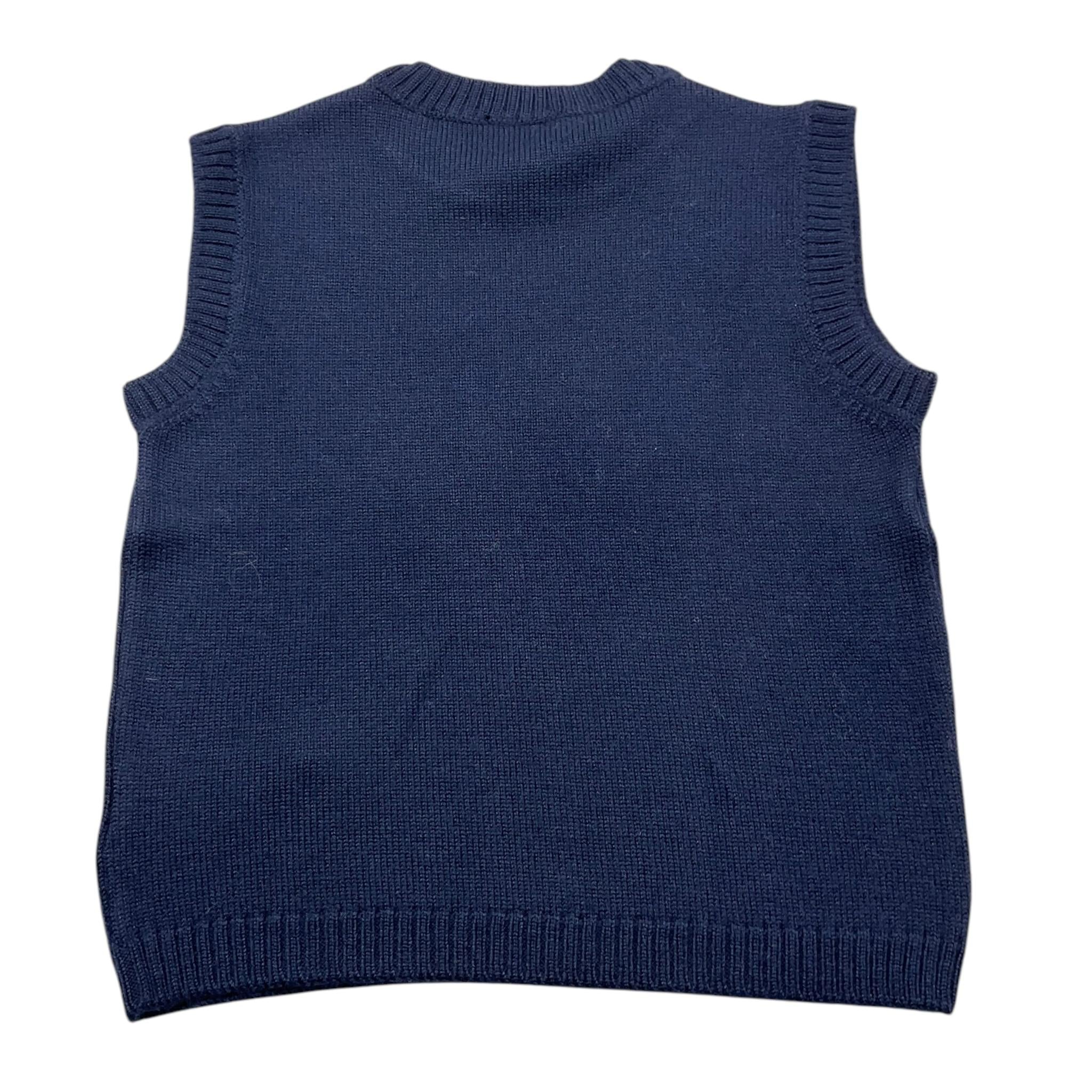 MAGLIFICI DI VERONA gilet in maglia tinta unita Blu per Bambino 019356 BLU MAGLIFICI DI VERONA 
