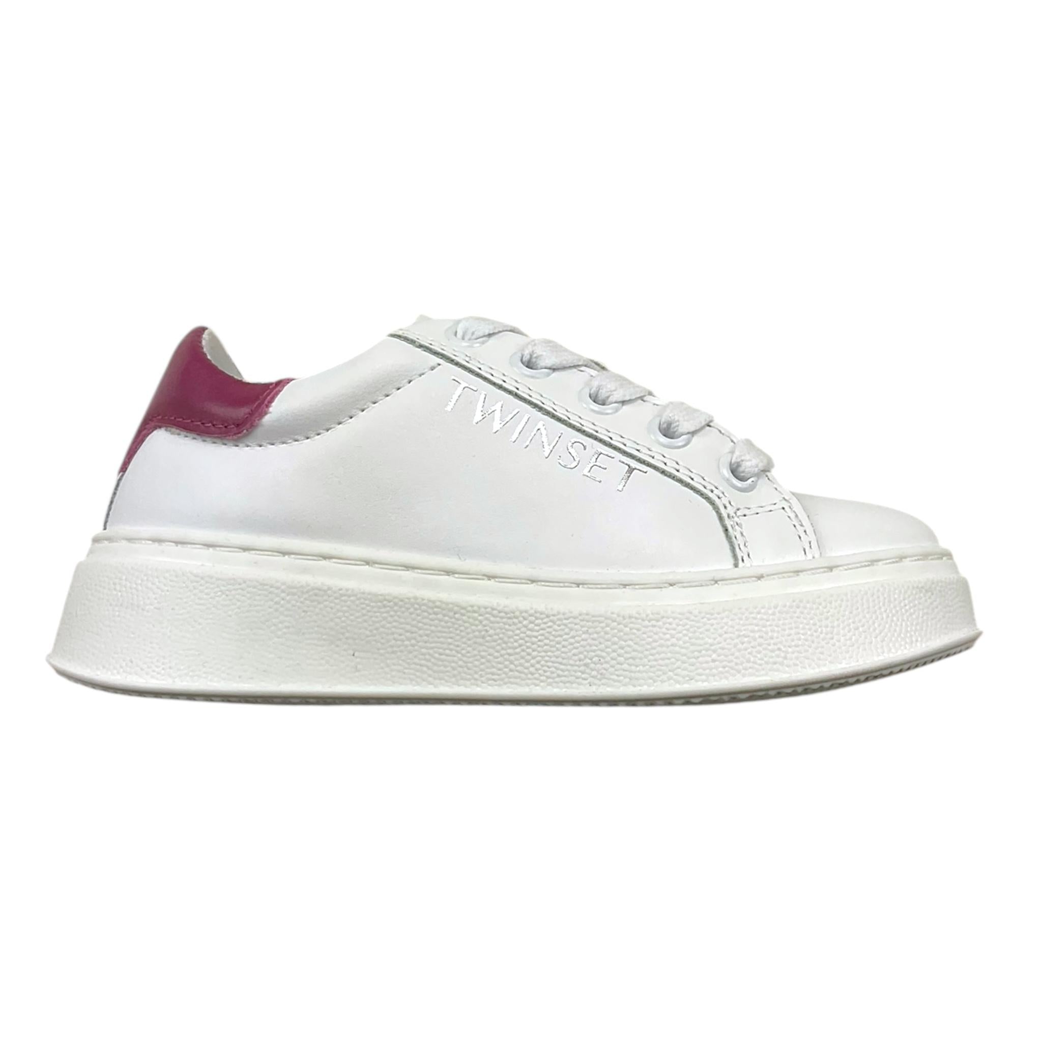 TWINSET sneakers tinta unita con lacci Bianco per Bambina BFIDN BIANCO TWINSET 