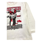 EMC shirt girocollo tinta unita con stampa in contrasto Panna per Bambino BX1873 PANNA EMC 