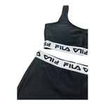 Fila Costume 2 Pezzi Top-Culotte per Bambina FAT0687 NERO FILA 