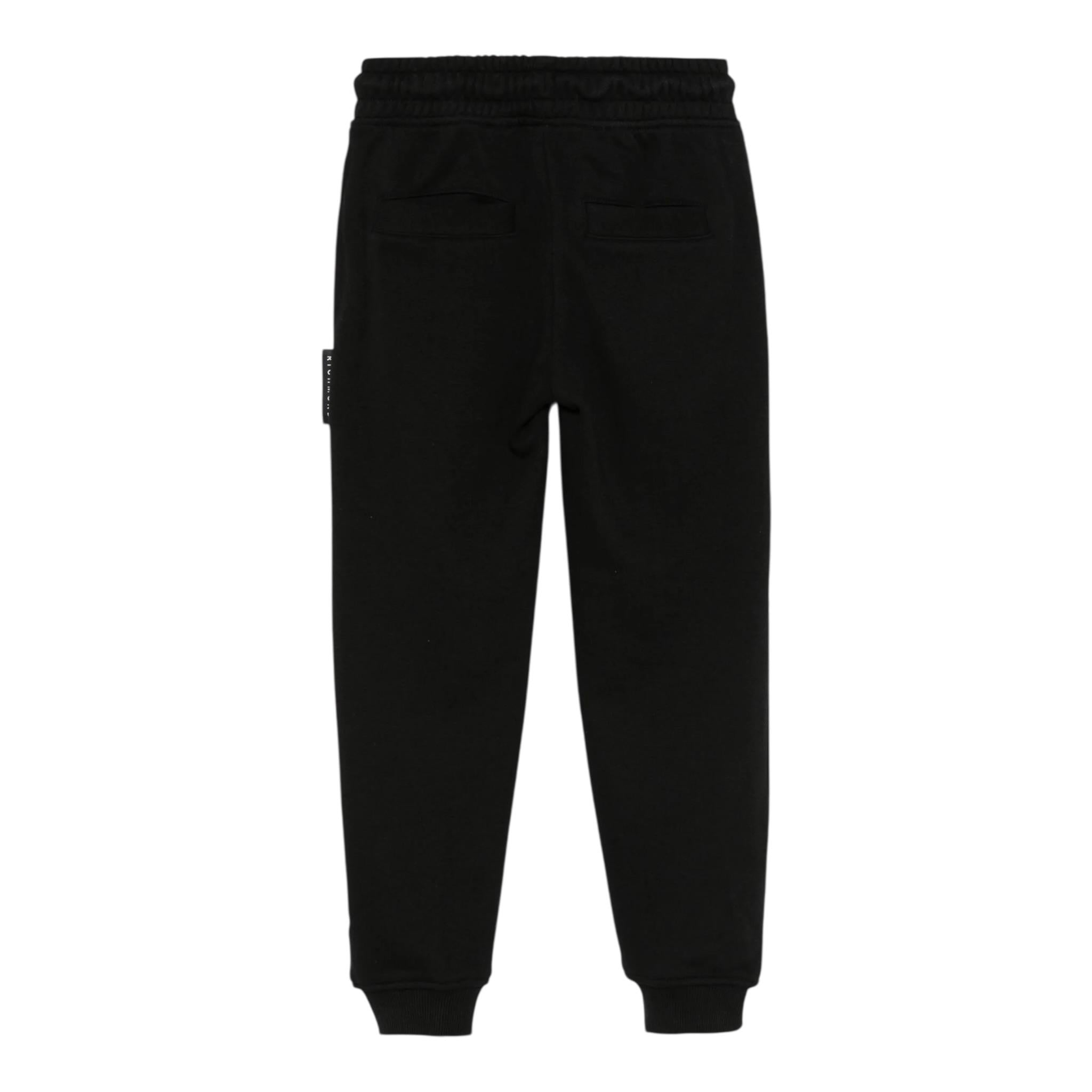 John Richmond Pantalone Tuta Tinta Unita per Bambino RBP25006PA NERO JOHN RICHMOND 