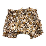 Zhoe & Tobiah Culotte Tinta Unita Stampa Fantasia Beige Per Neonata