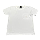 4Giveness T-Shirt Tinta Unita Girocollo per Bambina FGCB4077 BIANCO 4GIVENESS 