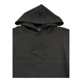 Liu Jo Felpa Chiusa Tinta Unita con Cappuccio E Logo per Bambina GA3037 NERO LIU JO 