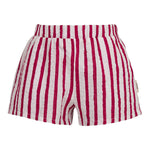 Dou Dou Shorts Bicolore con Fantasia A Righe per Bambina DW6Q39XX BIANCO DOU DOU 