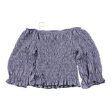 Meilisa Bai Top Tinta Unita Scollo A Barca per Bambina FL6471 LILLA MEILISA BAI 