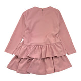 MEILISA BAI abito girocollo tinta unita Rosa per Bambina FL5899 ROSA MEILISA BAI 