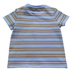 Trussardi T-Shirt Girocollo Fantasia A Righe per Neonata TIP26110TS AZZURRO TRUSSARDI 