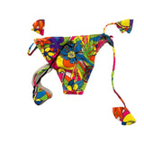 4Giveness Costume Modello Slip Tinta Unita Con Fantasia Fuxia Per Bambina