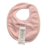 LE BEBE' bavetta tinta unita con stampa Rosa per Neonata LBG4888 ROSA LE BEBE' 