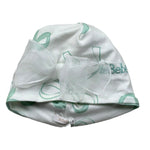 Le Bebe Cappello Tinta Unita con Stampa per Neonata LBG5612X BIANCO LE BEBE 