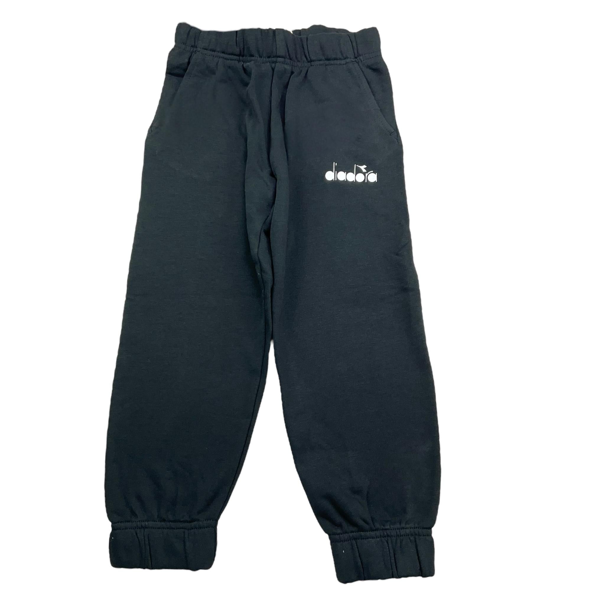 DIADORA pantalone tinta unita con stampa looney tunes Nero per Bambino 5021809500 NERO DIADORA 