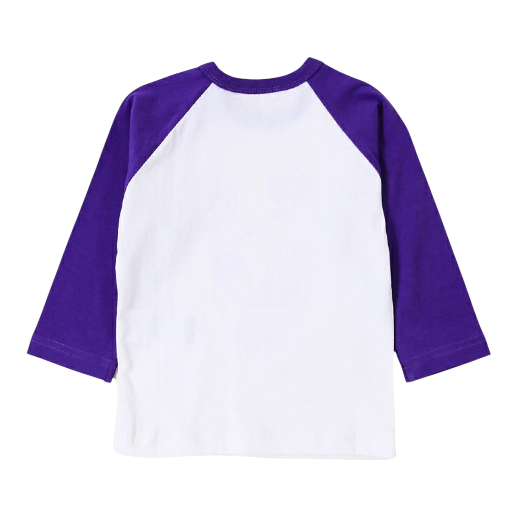 Diesel Shirt Girocollo Tinta Unita con Maniche In Contrasto per Neonata K00112 BIANCO DIESEL 