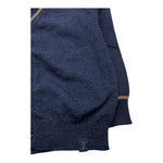 FAY cardigan tinta unita con profili in contrasto Blu per Bambino FT9P70 BLU FAY 