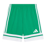 Adidas Bermuda Tinta Unita con Logo per Bambino JN7484 VERDE Adidas 