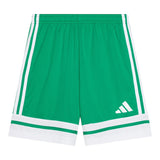 Adidas Bermuda Tinta Unita con Logo per Bambino JN7484 VERDE Adidas 