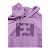 Fun & Fun Felpa Chiusa con Cappuccio Tinta Unita per Bambina FNJST15995 LILLA FUN & FUN 