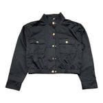 Michael Kors Giacca A Vento Tinta Unita per Bambina R30326 NERO MICHAEL KORS 