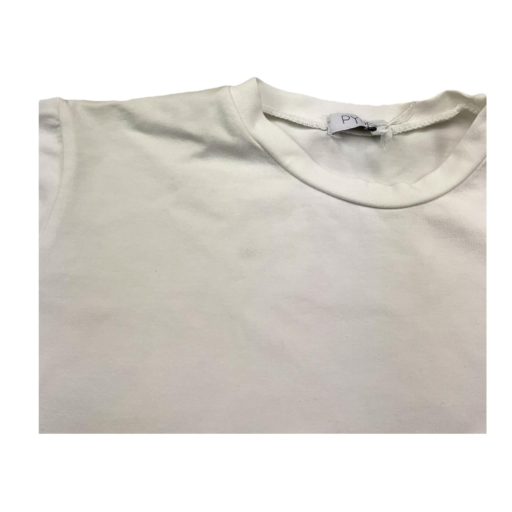 Pype T-Shirt Girocollo Tinta Unita  per Bambino DALLAS PANNA PYPE 