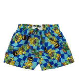 Mousse Costume Modello Bermuda Tinta Unita con Stampa per Neonato DINOBEACHN VERDE ACQUA MOUSSE 