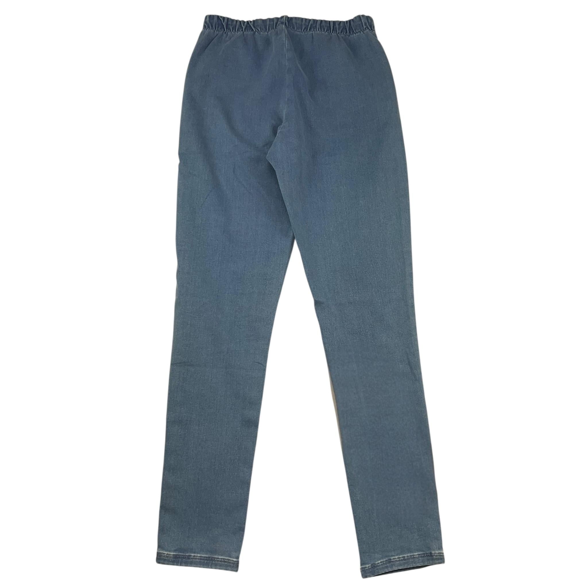 Liu Jo Completo 2 Pezzi Top-Leggins Effetto Denim per Bambina GA5210 BLU LIU JO 