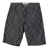 Etro Bermuda Tinta Unita con Fantasia per Bambino GW6P09 BLU ETRO 