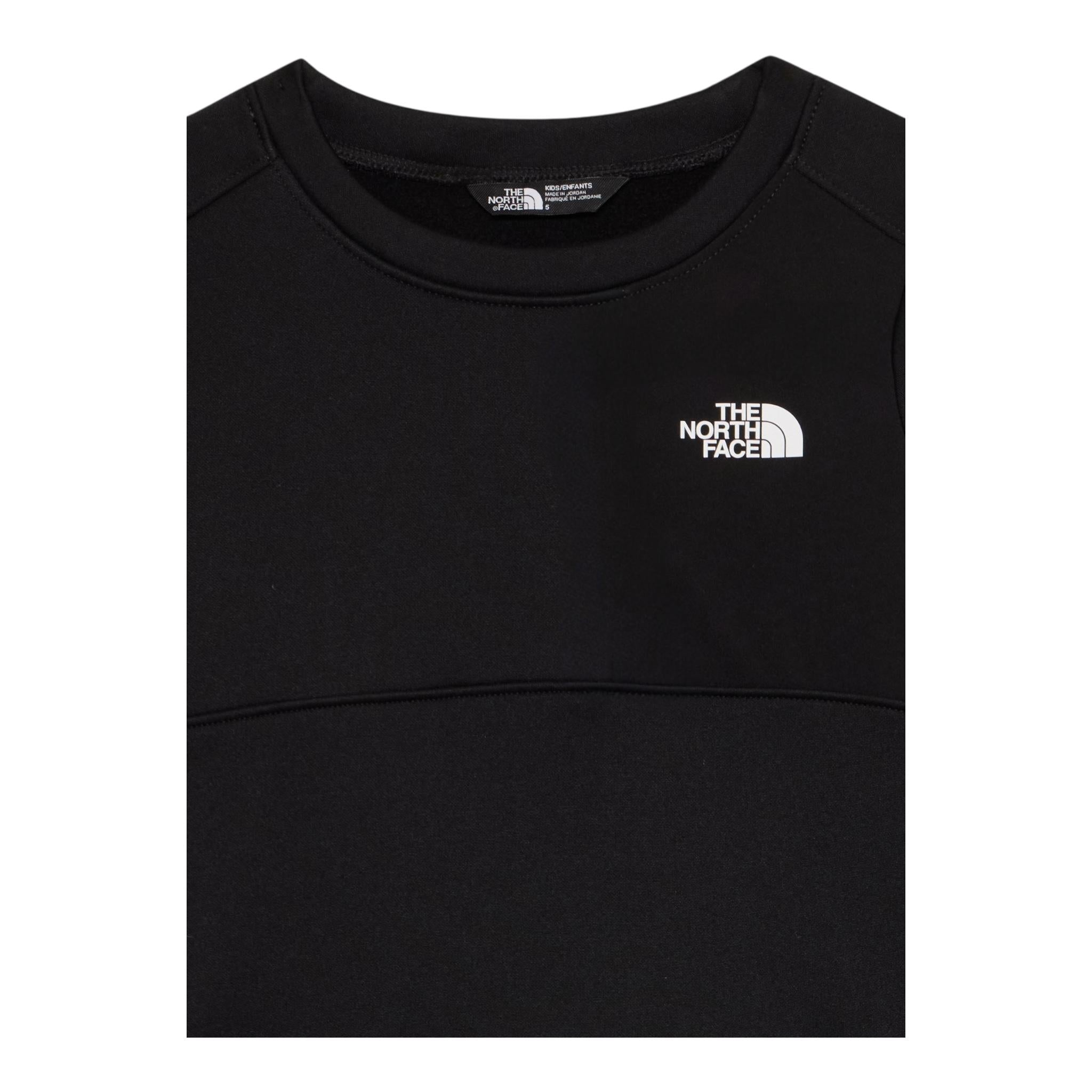 The North Face Completo 2 Pezzi Felpa-Pantalone Tinta Unita per Bambino NF0A84N3JK3 NERO THE NORTH FACE 