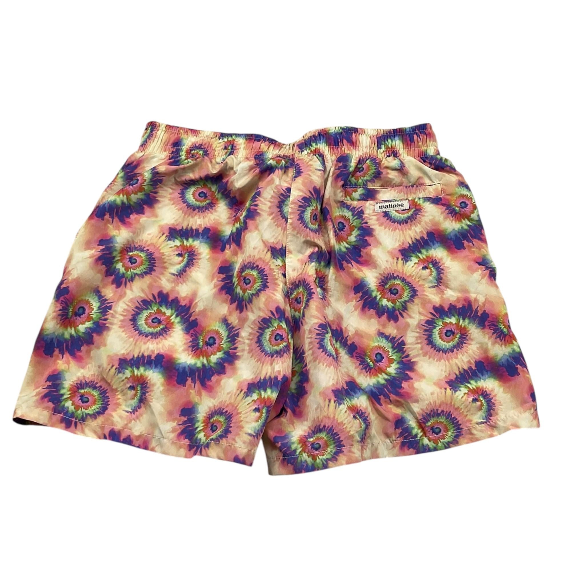 Matinée Costume Mdello Boxer Tinta Unita con Fantasia Astratta per Bambino BBM4029 ROSA MATINÉE 