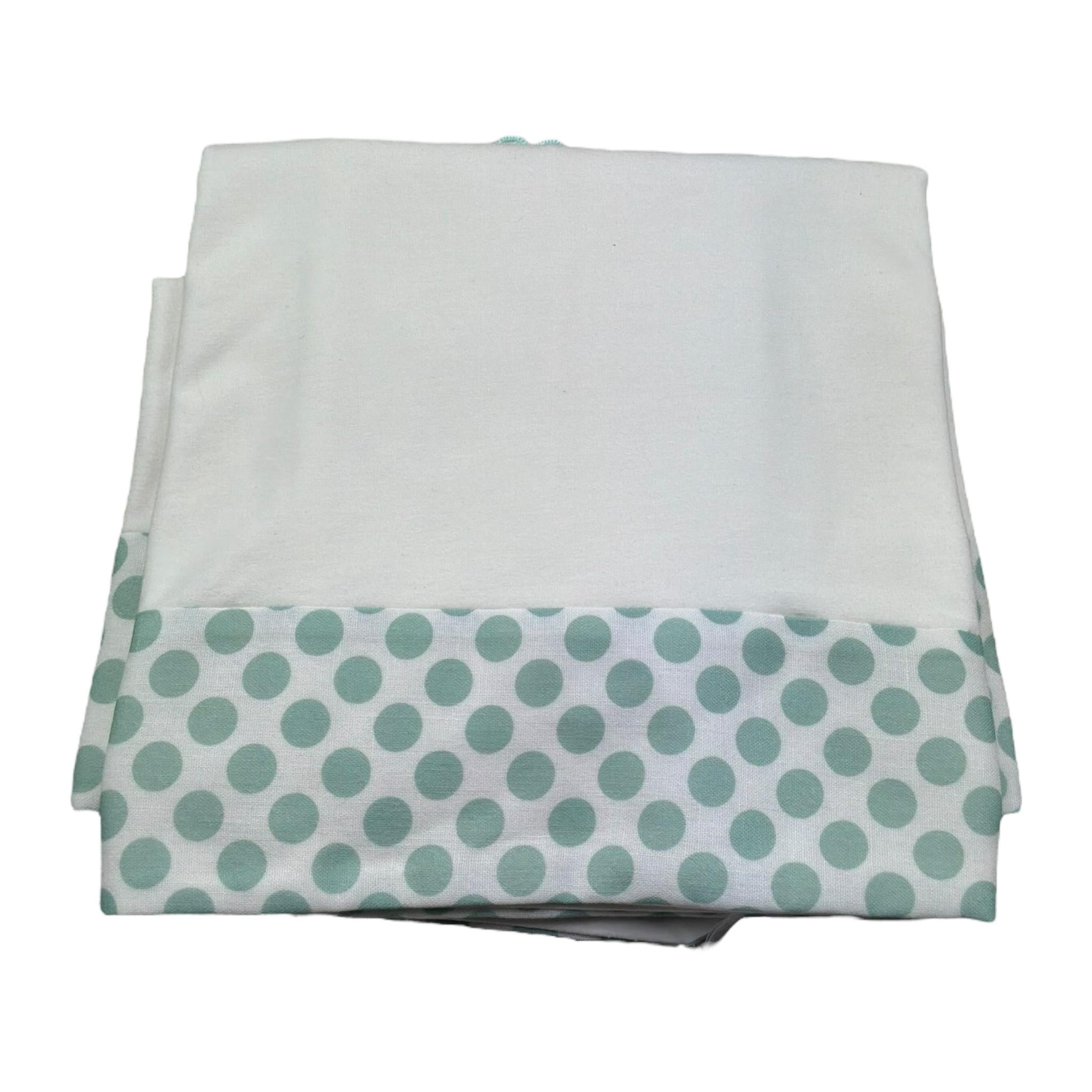 I Delfi Coperta Tinta Unita Fantasia Pois E Ricami per Neonata 25P5146 BIANCO I DELFI 