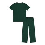Ralph Lauren Completo 2 Pezzi T-Shirt-Pantalone per Bambino 9P0278 VERDE RALPH LAUREN 