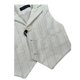 Emanuel Pris Gilet Tinta Unita per Neonato EPC2090N PANNA EMANUEL PRIS 