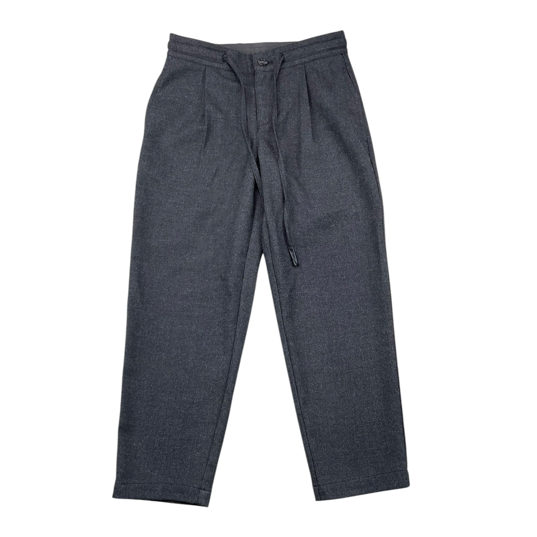 TRUSSARDI pantalone tinta unia con elastico in vita Nero per Bambino TBA25118 NERO TRUSSARDI 