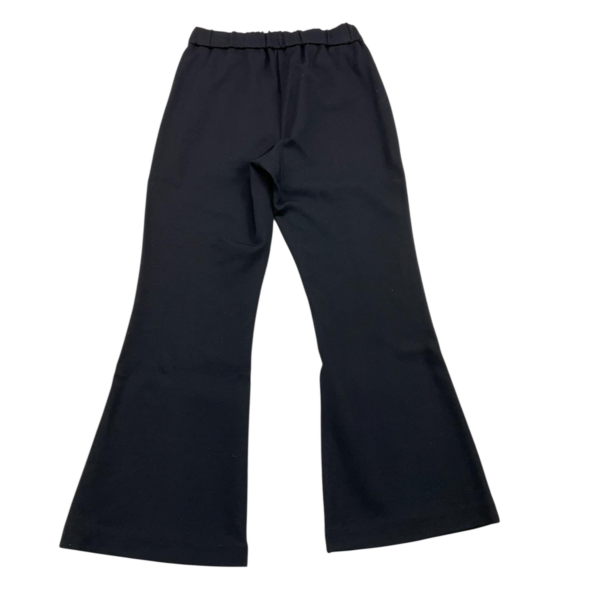 LIU JO pantalone tinta unita modello zampa in ecopelle Nero per Neonata KF4009NX NERO LIU JO 