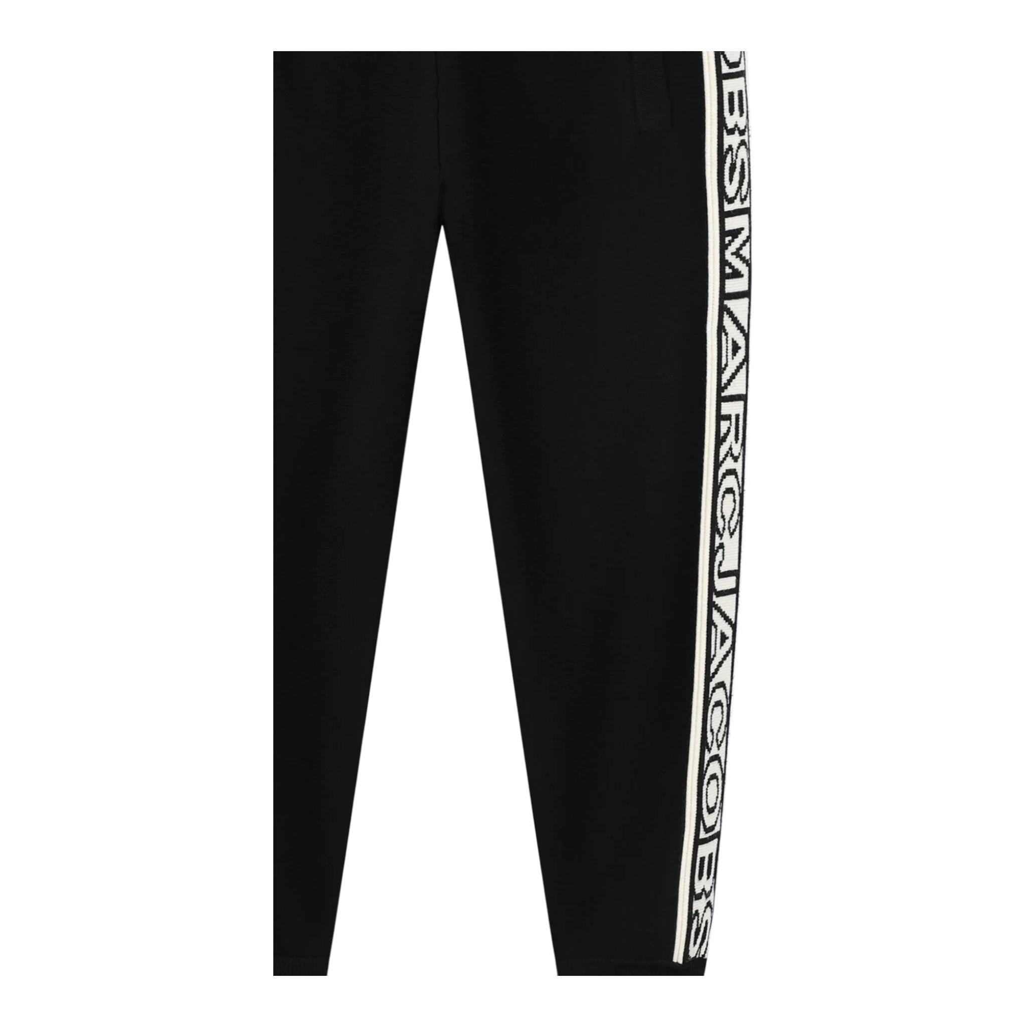 MARC JACOBS pantalone modello tuta tinta unita con stampa Nero per Neonato W60307N NERO MARC JACOBS 
