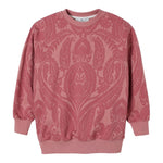 Etro Felpa Tinta Unita Girocollo con Stampa per Bambina GW4P00F0194 ROSA ETRO 