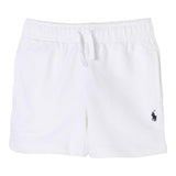 Ralph Lauren Bermuda Tuta Tinta Unita con Logo per Bambino 322964135001 BIANCO RALPH LAUREN 