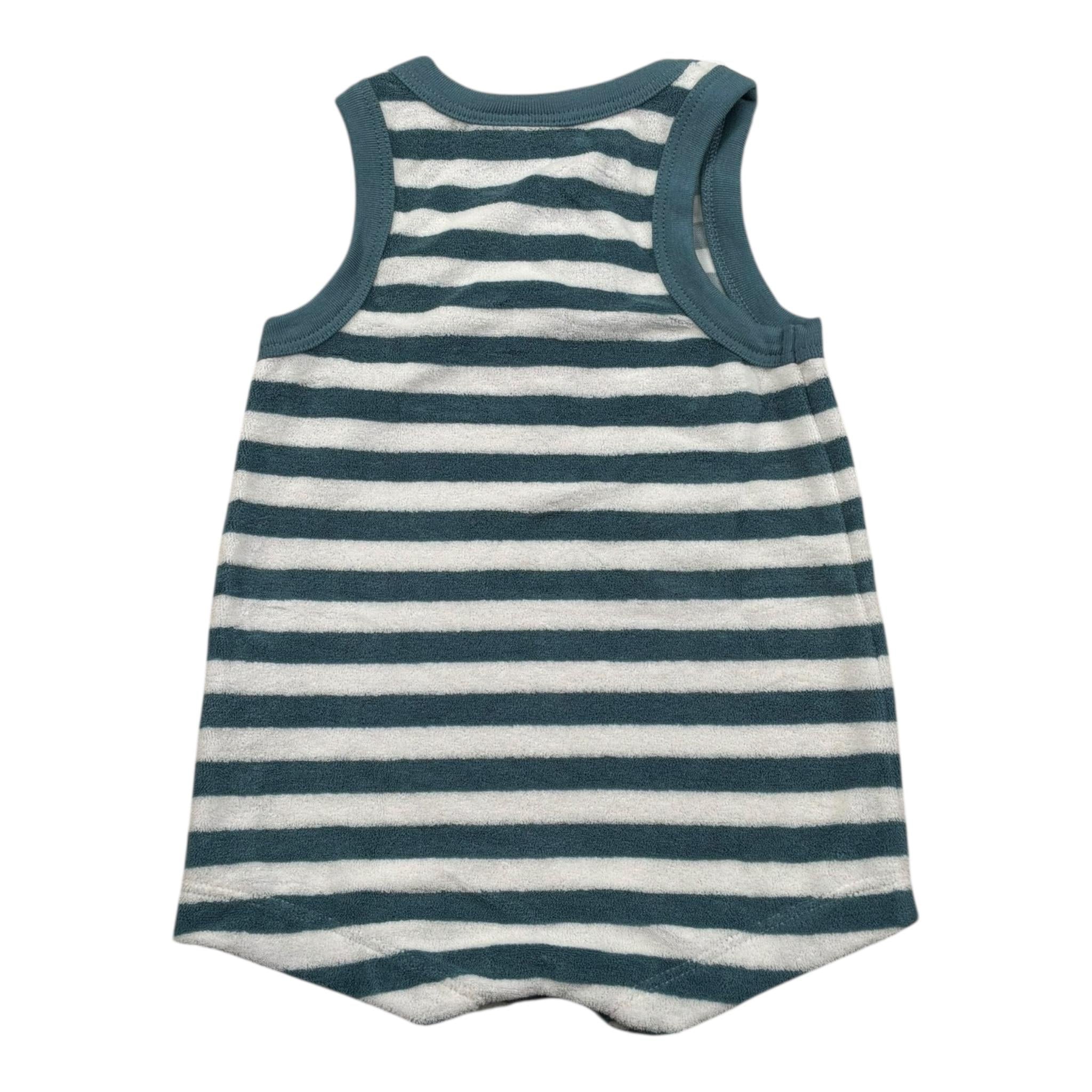 Lacoste Pagliaccetto Bicolore Fantasia A Righe per Neonato 4J8488 BIANCO LACOSTE 