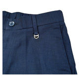 Antony Morato Bermuda Tinta Unita con Elastico In Vita per Bambino MKSH00088 BLU ANTONY MORATO 