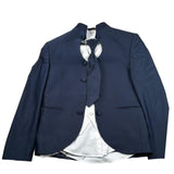 Alessandro Martinez  Completo 5 Pezzi Giacca-Gilet-Camicia-Cravatta-Pantalone per Bambino AM40110J BLU ALESSANDRO MARTINEZ 